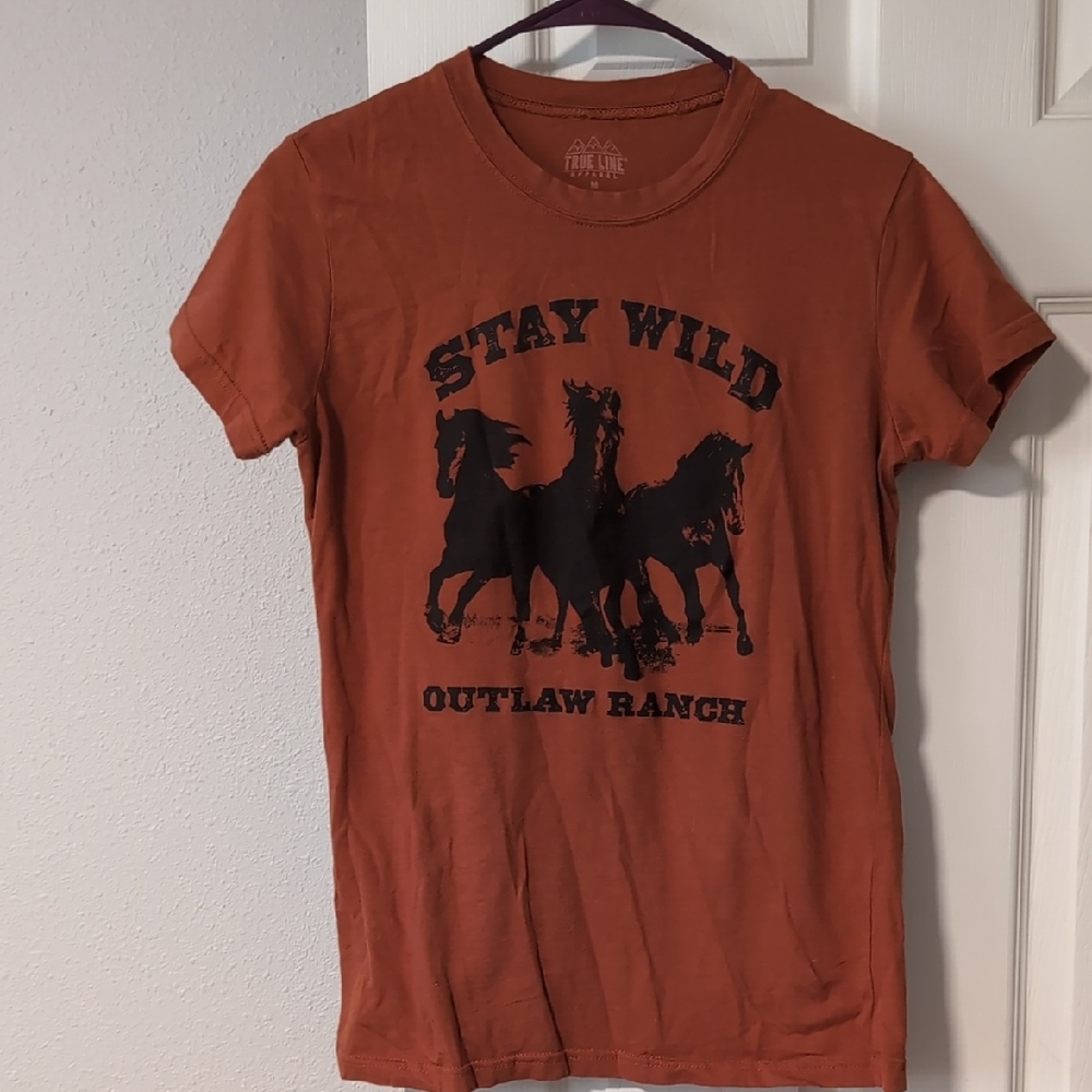 Stay Wild Outlaw Ranch Graphic T-Shirt